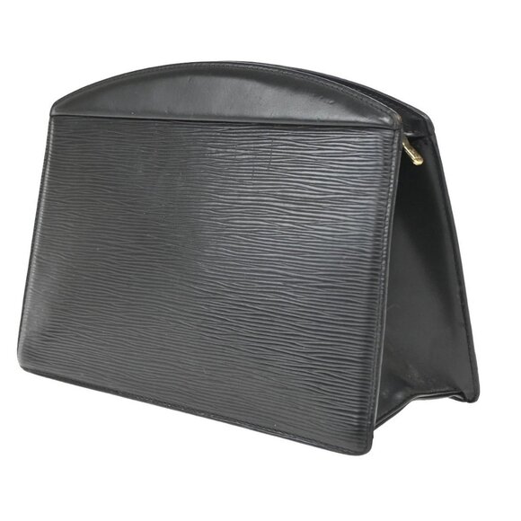 LOUIS VUITTON LV Trousse Crete Clutch Hand Bag Epi Leather Black M48402 02KB102 - Picture 4 of 16